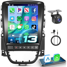 【4+64G】 Hodozzy Carplay Autoradio für Opel Astra J/Buick Excelle 2009-2015, 9.7 Zoll Touchscreen mit Android Auto/EQ/Mirror Link/WiFi/GPS/RDS/FM/Bluetooth 5.0/USB+Canbus