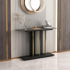 Moderner Konsolentisch mit rechteckiger Basis, Wandflächen, seitlicher Flur, Eingangsbereich, Konsolentisch für Eingangsbereich, Lange Konsole für Eingangsbereich oder Flure, schmal hinter d