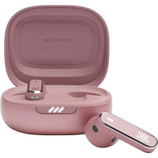 JBL Live Flex - In-Ear Bluetooth Headphones with 40 Hours Battery Life - Noise Cancelling and Waterproof - Pink