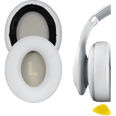 Geekria QuickFit Replacement Ear Pads for JBL Everest Elite 700, V700NXT Headphones - White