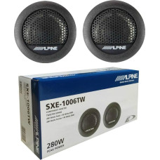 2 Tweeters Compatible with Alpine SXE-1006TW 45 Watt RMS 280 Watt Max 3 cm Depth with Diameter 1.5 cm Sensitivity 88 dB SPL SQL Car, per Pair