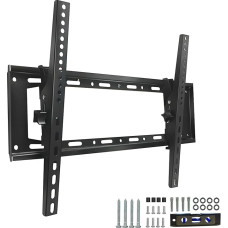 Leyf Adjustable, Tilting and Swivelling TV Wall Mount for Curved Flat TVs and Monitors VESA 400 x 600 Max (32-75 Inch) 45 kg Max TV Mount, Tilt, Swivel