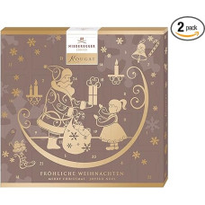 Niederegger Advent Calendar Nougat Minis, Gift for Nougat Lovers, Pack of 2 (2 x 180 g)