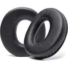 WC Replacement Ear Pads for Sony MDR-RF985R RF970 RF970RK RF960RK RF960R RF925RK & MDR-DS6500 Headphones | Soft Leather Luxury Memory Foam Extra Thickness | Black