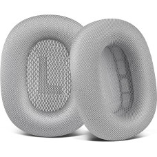 SOULWIT Replacement Ear Pads for AirPods Max Over-Ear Headphones, Ear Pads Cushion with Durable Mesh Fabric, Softer Foam