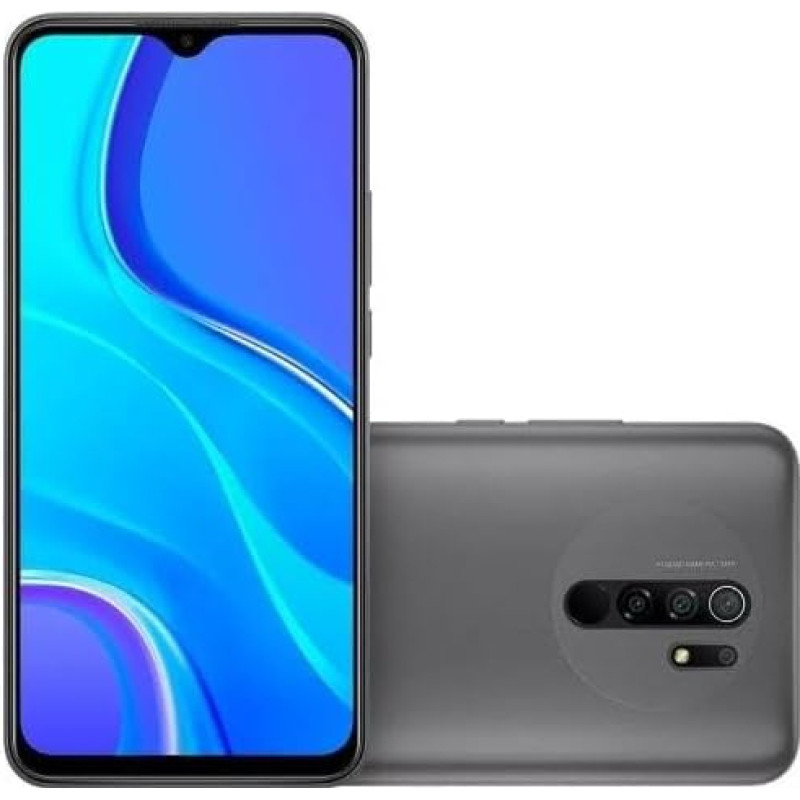 Redmi 9 Smartphone Camera 6.53 Inch Full HD + 5020 mAh Screen (Carbon Grey, 3 GB + 32 GB)