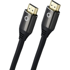 OEHLBACH Black Magic MKII - 8K Ultra High-Speed HDMI-Kabel - 8K FUHD 60Hz 4320p / 4K 120Hz 2160p - 48Gbit/s (21:9 Cinema, 3D, Dolby Vision, Dynamic HDR 10+, VRR, eARC, UHD2) - 2 Meter Schwarz