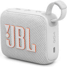 JBL Go 4 in Grey - Portable Bluetooth Speaker Box with JBL Pro Sound, Deep Bass and Playtime Boost Function - Waterproof and Dustproof - 7 Hours Runtime