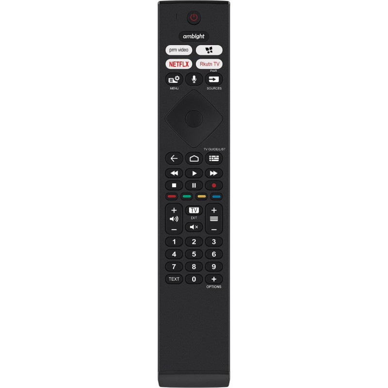 VINABTY 398GM10BEPHN0040SY / 996592102595 Voice Remote Control Replacement Suitable for Philips TV 65OLED806/12 65OLED936/12 48OLED936/12 55OLED806/12 48OLED806/12 43 PUS850 5/12 43PUS8545/12