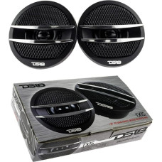 2 DS18 TX1S Tweeter 6 cm 60 mm with Diameter 50 Watt RMS and 200 Watt Max Impedance 4 Ohm with Reduced Depth Only 2 cm per Pair