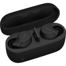 Jabra Evolve2 Buds True Wireless In-Ear Bluetooth with Active Noise Cancelling (ANC) and Jabra MultiSensor Voice Technology - Certified for Use with Online Meeting Apps - Black