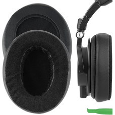 Geekria Comfort Hybrid Velour Replacement Ear Pads for Audio Technica ATH-M50X M50S M50cwh M45 M30X M20X Headphones Ear Pads Repalcement