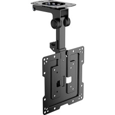 AISENS CT43S-187 20KG 19-43cm Foldable Ceiling Mount for Monitor TV Black