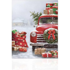 Declea Modern Christmas Picture Gift Christmas Picture Wall Picture Christmas Decoration Wall Decoration for Living Room Office Christmas 40 x 50 cm