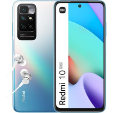 Xiaomi Redmi 10 2022 - Smartphone 4+128GB, 6.5 Inch FHD+ 90Hz DotDisplay, MediaTek Helio G88, 50MP AI Quad Camera, 5000mAh, Sea Blue (UK Version + 2 Years Warranty)