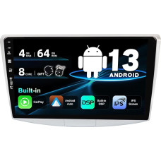 SXAUTO Android 12 IPS Car Radio Suitable for Passat B6 / B7 Magotan/CC (2010-2018) - Built-in Carplay/Android Auto/DSP - LED Camera + MIC - 4G + 64G - DAB 360-Camera AHD SWC 4G Fast-Boot - 2 DIN 10.1