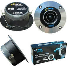 PAIR OF TWEETER PYLE PDBT19 OF 300 WATT RMS IS 600 WATT MAX OF 10.00 CM DI DIAMETER 4