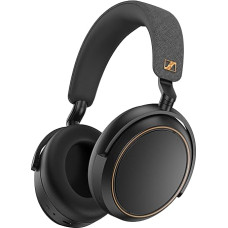 Sennheiser Consumer Audio Momentum 4 Wireless Headphones - Bluetooth Headset for Crystal Clear Calls with Adaptive Noise Cancellation, 60h Battery Life, Lightweight Foldable Design (Black/Copper)