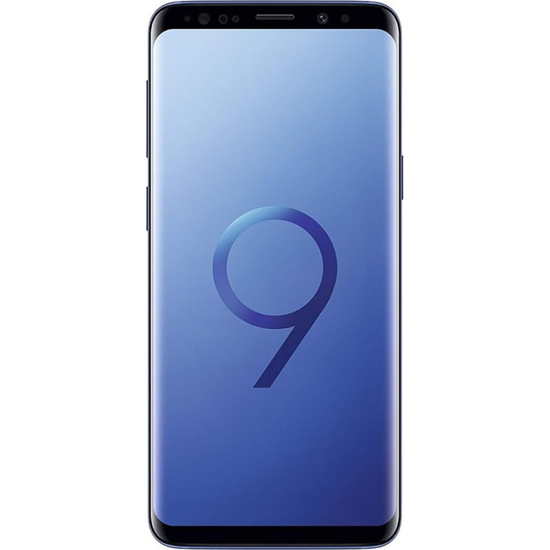 Samsung Galaxy S9 smartphone (5.8 inch touch screen, 64GB internal memory, Android, Dual SIM) Coral Blue - German version