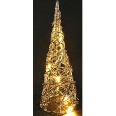 Christmas Pyramid LED Pyramid Christmas Light Pyramids Christmas Cone Tree Christmas Tree Cone Illuminated Christmas Light Cone Christmas Decoration Indoor Decoration Lighting 30 x 10 x 10 cm