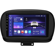 hizpo 9 Inch Touchscreen Car Radio Compatible with Fiat 500X 2014-2020 with Carplay/Android Car Bluetooth Navi 8-Core UPC 4+32GB Dab Car Radio Adapter WiFi 4G Mirror Link