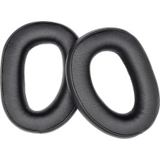 Replacement Ear Pads Compatible with Sennheiser GSP 300 GSP 301 GSP 302 GSP 303 GSP 350 and GSP 370 Headphones (Black PU). PU Leather | Soft High Density Foam | Easy Installation