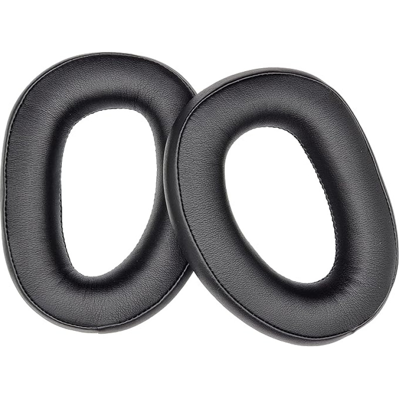 Replacement Ear Pads Compatible with Sennheiser GSP 300 GSP 301 GSP 302 GSP 303 GSP 350 and GSP 370 Headphones (Black PU). PU Leather | Soft High Density Foam | Easy Installation