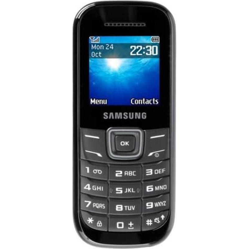 SAMSUNG Keystone 2 GT-E1205Y Schwarz SIM Free