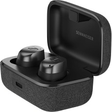 Sennheiser Momentum True Wireless 4 - Smart Earbuds Bluetooth 5.4, Crystal Clear Sound, Ergonomic Design, 30 Hours Battery Life, Adaptive ANC - Black Graphite