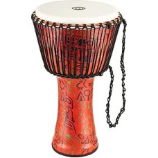 Meinl PADJ1-XL-F 14 inch Travel Series Pharao's Skript Synthetic Head Rope Tuned Plastic Djembes