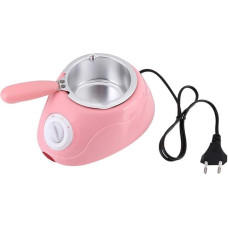 Chocolate Melting Machine, Chocolate Melting Pot Temperature Adjustable for Home to Melt Chocolate Without Water for Restaurant for Chocolate Melting Pot (Pink, 12)