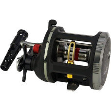 Žvejybos ritė Žvejybos ritė karpių Baitcasting Drum Wheel Max Drag 28 kg Sea Bait Casting Fishing Reel Ship for Fishing for Rivers, Ežerai, vandenynai, rezervuarai (juoda, 5000 Series_Right Hand)