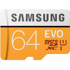 SAMSUNG Evo Flash Memory 64GB MicroSDXC Class 10 UHS-I