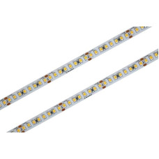 LED Strip 24V 10 Meters 12W/M Efficiency 160LM/W Dimmable PWM Every 5cm Width 8mm IP20 CRI>80 CE Warm White 3000K