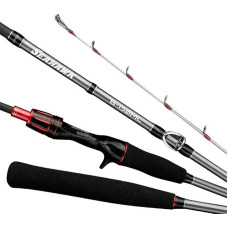 Anglies teleskopinis žvejybos strypas Lėtas Jigging Rod Baitcasting žvejybos strypas Fiksuotas Tip guminis anglies strypas Žvejybos ritė ir žvejybos krepšys & Žvejybos krepšys & Masalai & Linija, Žvejybos strypas Combo rinkinys, 1,8 m