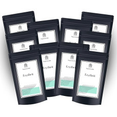 10 kg (10 x 1 kg) Pure Erythritol Powder, Pure Erytritol, No Fillers & Additives, Well Soluble Vegan and Calorie Free Sugar Substitute, Bottled in Germany Suppstainable