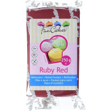 FunCakes Fondantas Rubino raudonumo 250 g