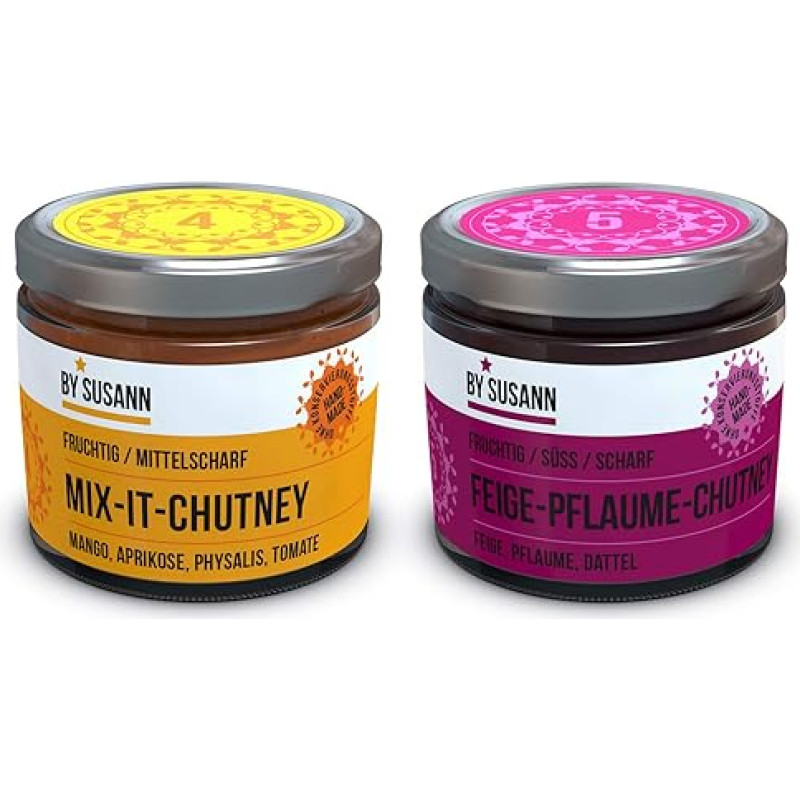 BY SUSANN - Chutney Tasting Set 2