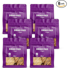 by Amazon Dried Figs 200g (Pack of 6)