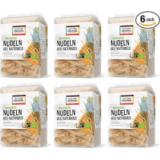 6 x 225 g Organic Thai Fairtrade Rice Noodles Brown Natural Brown Rice Noodle by fairtrade ORIGINAL Gluten Free Organic Natural Rice Noodle Ideal for Vietnamese Pho