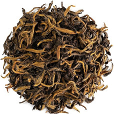 Yunnan Black Golden Monkey Tee - Yun Nan Dian Hong - Loose Leaf Tea - Golden Monkey Tea Dianhong Yunan Wise Tea Golden Yunnan Leaf Tea White Tea