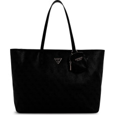 GUESS Borsa Shopper Power Play Large Tech Tote with Pochette Charcoal Multilogo BS25GU67 SL900624, juoda, T.U