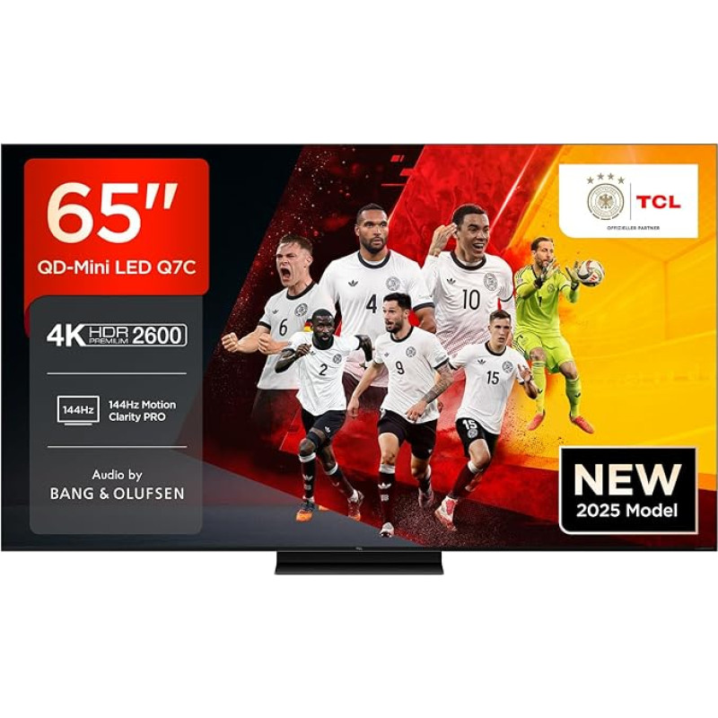 TCL 65Q7C 65 colių QD Mini LED televizorius, 4K HDR Premium 2600, išmanusis 