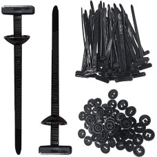 Universal-Kabelbinderschnalle aus Nylon (100)