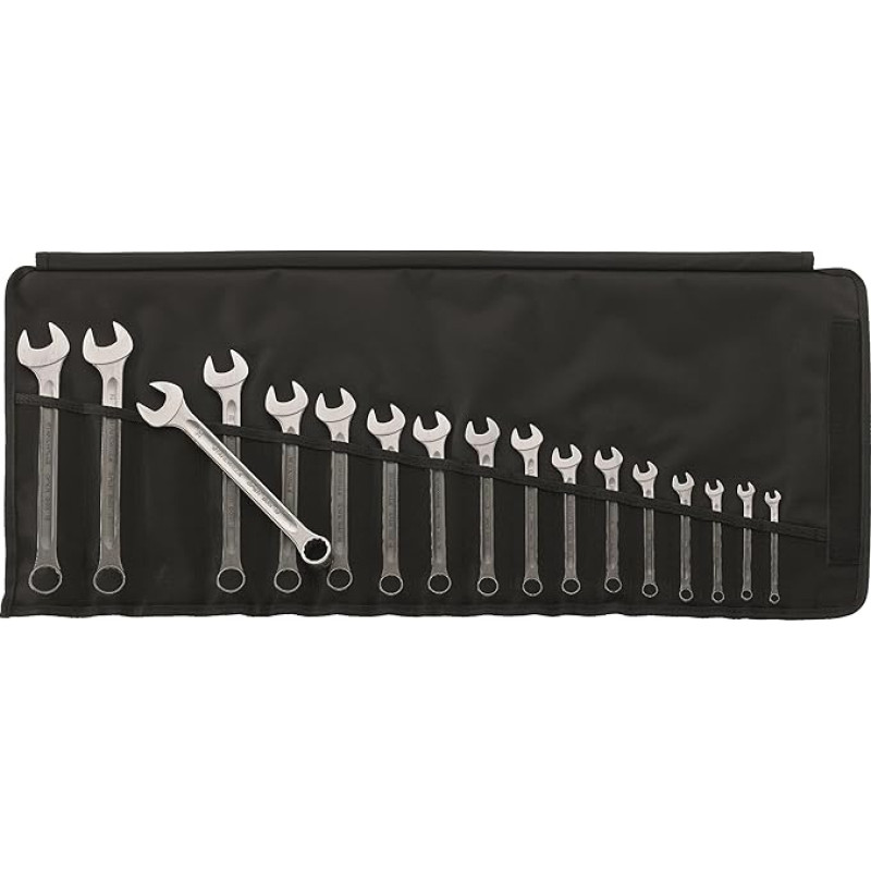 STAHLWILLE 13/17 žiedinių veržliarakčių rinkinys/atviras dėklas SW 96400804