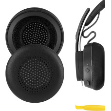 Geekria QuickFit Replacement Ear Pads for Logitech Zone Wireless, Zone 300/301/305 Headphones, Ear Pads, Repair Parts (Black)