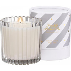 M&SENSE FreshBakedPie kvapiosios žvakės, šviežiai iškeptas pyragas, netoksiškos žvakės stikle, 260 g, natūraliai švaraus degimo, kalėdinė žvakė iki 60 valandų, kalėdinės dovanos virtuvės apdailai MSSD0205