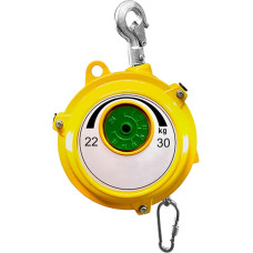 BDSHGRDH Federzug, Metall- und Gummimaterial, Hochleistungs-Werkzeugausgleicher mit Selbstsperrfunktion for Fabrikwerkstätten und Baumaschinen(22-30kg)