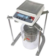 CGOLDENWALL Elektroninis spiritinis gulsčiukas 1-10kg 0.1g 0.01g Kietosios medžiagos tankio testavimo tūris Skaitmeninis ekranas 6 vienetų konversija 2kg 0.1g 1