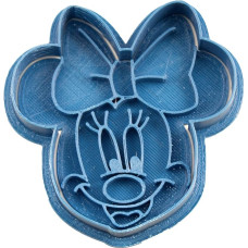 Cuticuter CGMINNIECARA Sausainių formelė, Minnie, mėlyna, 8 x 7 x 1,5 cm
